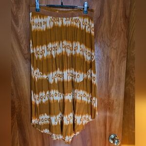 H&M Mustard Skirt Sz 8